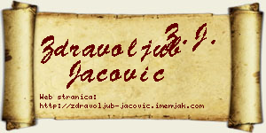 Zdravoljub Jačović vizit kartica